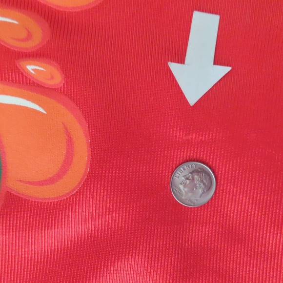 VINTAGE rare  1990S CRUSH ORANGE SODA  JERSEY made in usa SIZE L  #1 - Picture 3 of 7